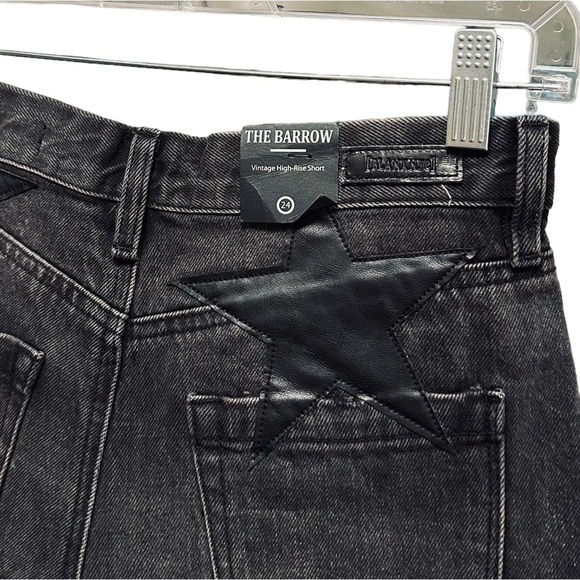 BLANKNYC The Barrow Star Patch Denim Shorts, 24 Upon A Star - Picture 10 of 15